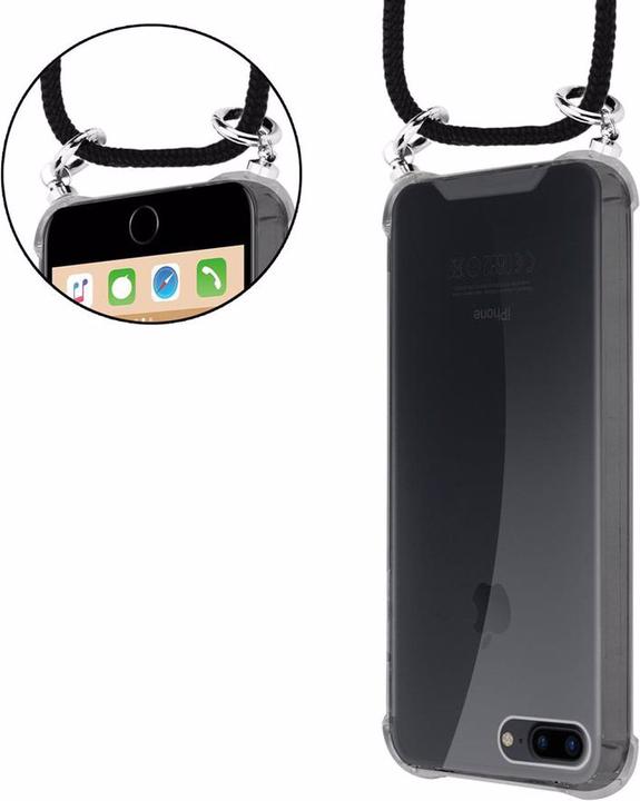 Actual product image Cadorabo TPU Mobile Phone Chain SILVER Cover