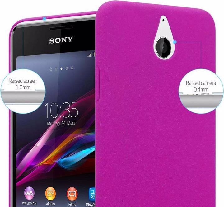 Image du produit Cadorabo Couverture rigide Frosty Cover (Sony Xperia E1)