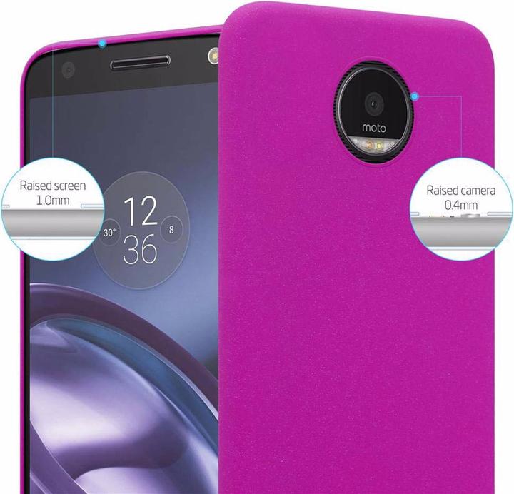 Image du produit Cadorabo Couverture rigide Frosty Cover (Motorola Moto Z)