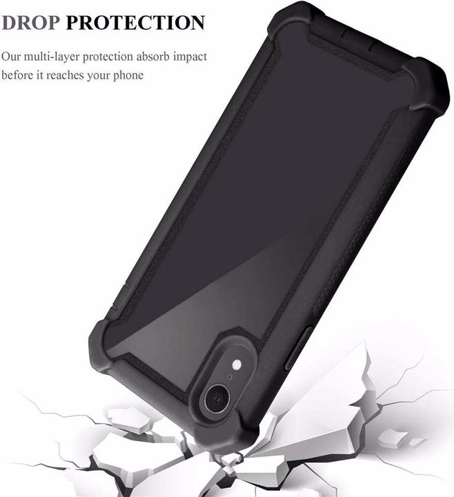 Actual product image Cadorabo Hybrid 2-in-1 Acrylic Cover (Apple iPhone XR)