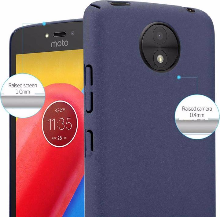 Image du produit Cadorabo Couverture rigide Frosty Cover (Motorola Moto C Plus)