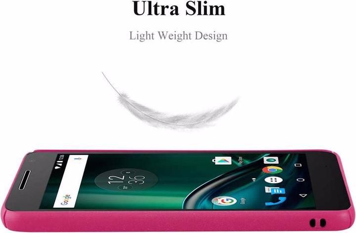 Image du produit Cadorabo Couverture rigide Frosty Cover (Motorola Moto G4 Play)