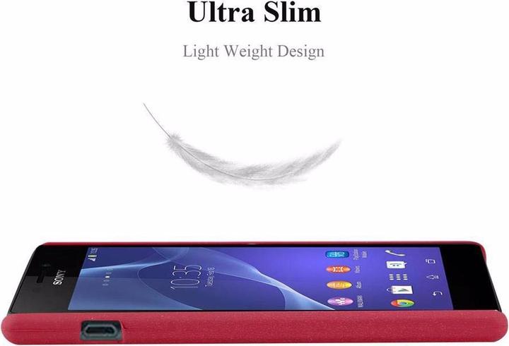 Productafbeelding Cadorabo Harde kaft Frosty Cover (Xperia M2 Aqua, Xperia M2)