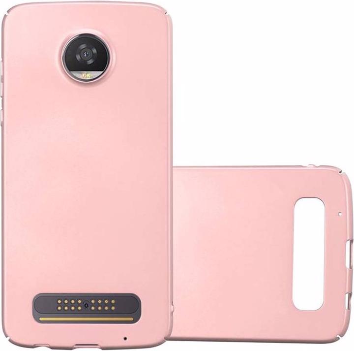 Actual product image Cadorabo Hard Cover Matt Metal Cover (Motorola Moto Z2 Play, Motorola Moto Z2 Force)