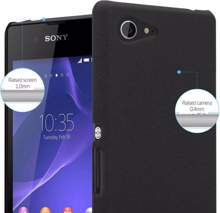 Actual product image Cadorabo Hard Cover Frosty Cover (Sony Xperia E3)