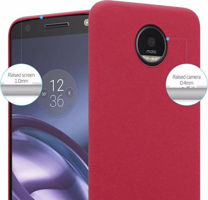 Actual product image Cadorabo Hard Cover Frosty Cover (Motorola Moto Z)