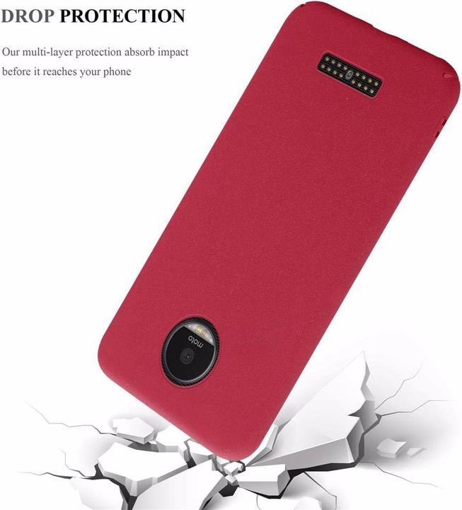Actual product image Cadorabo Hard Cover Frosty Cover (Motorola Moto Z)