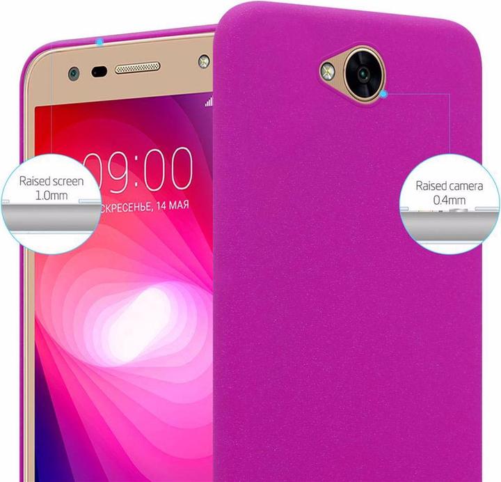 Actual product image Cadorabo Hard Cover Frosty Cover (LG X Power 2)