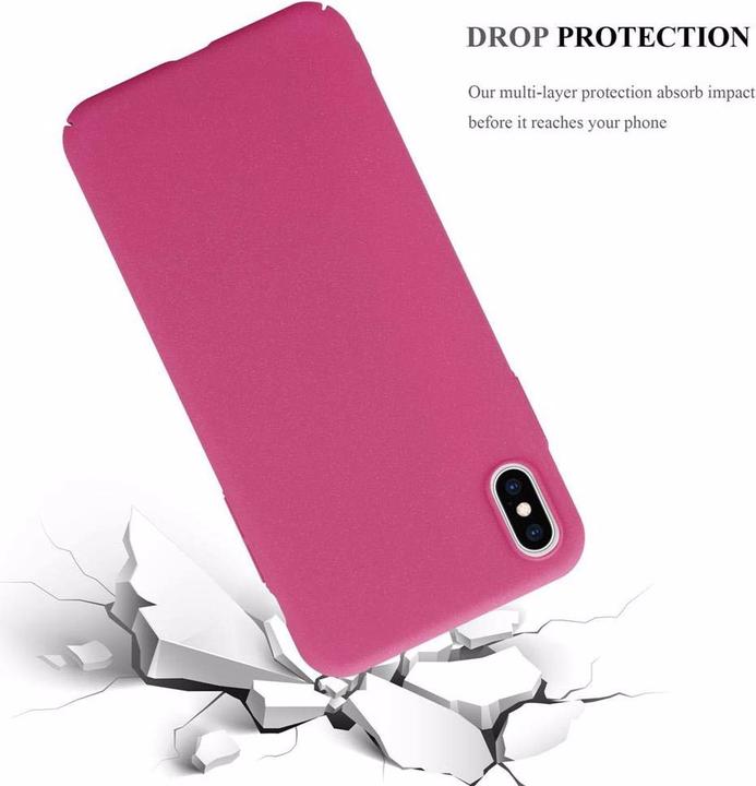 Actual product image Cadorabo Hard Cover Frosty Cover (Apple iPhone XS Max)