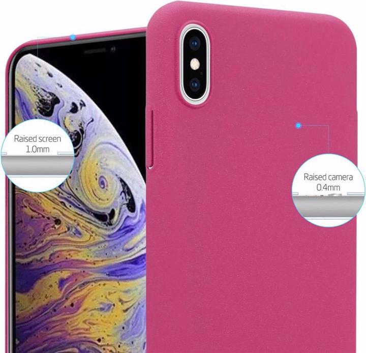 Actual product image Cadorabo Hard Cover Frosty Cover (Apple iPhone XS Max)