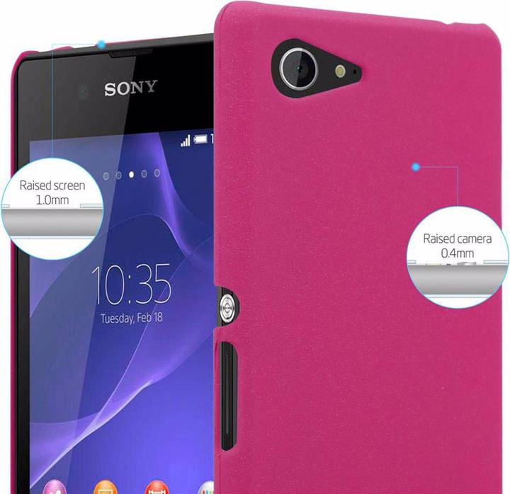 Productafbeelding Cadorabo Harde kaft Frosty Cover (Xperia E3)