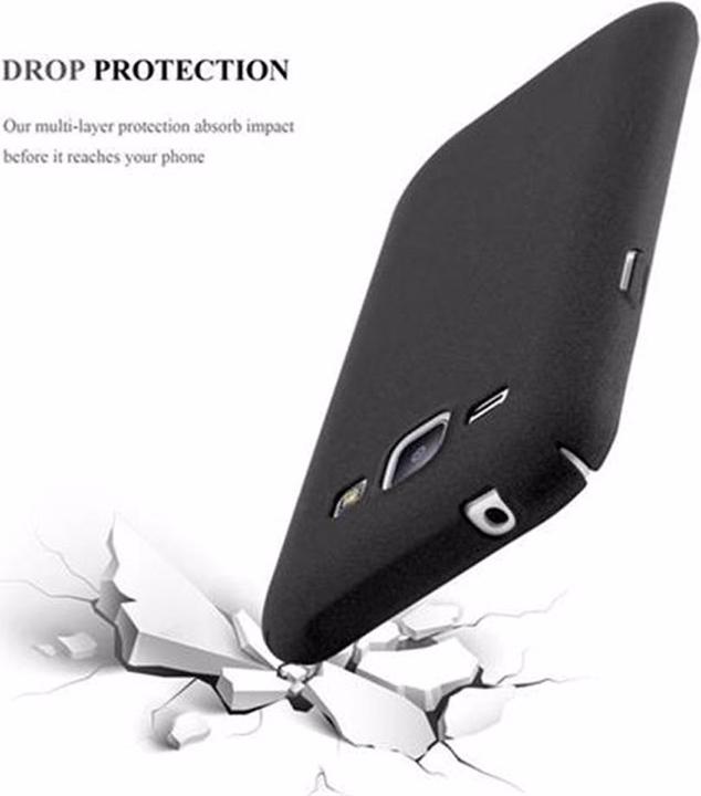 Image du produit Cadorabo Couverture rigide Frosty Cover (Samsung Galaxy J1)