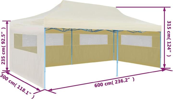 Image du produit VidaXL Tonnelle (580 cm, 291 cm)