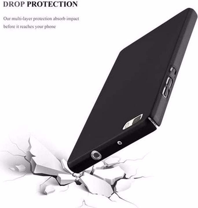 Actual product image Cadorabo Hard Cover Matt Metal Cover (Huawei P8 Lite)