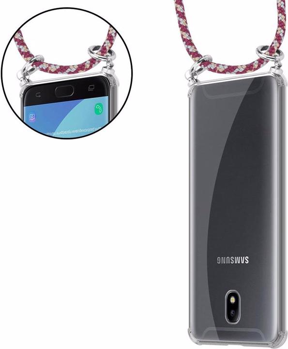 Produktbild Cadorabo TPU Handy Kette SILBER Cover