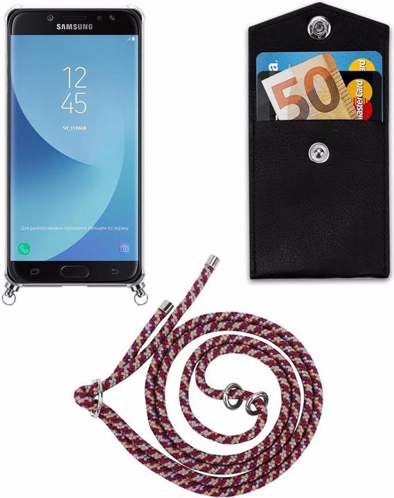 Produktbild Cadorabo TPU Handy Kette SILBER Cover