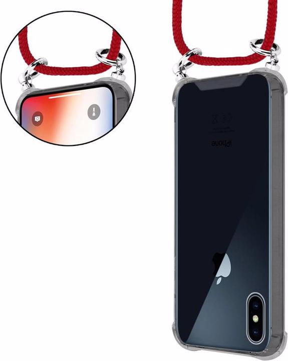 Produktbild Cadorabo TPU Handy Kette SILBER Cover