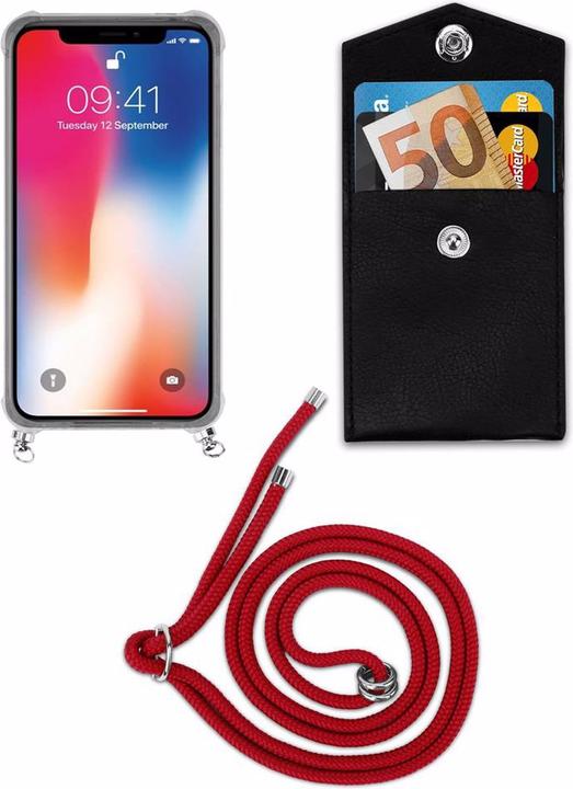 Produktbild Cadorabo TPU Handy Kette SILBER Cover