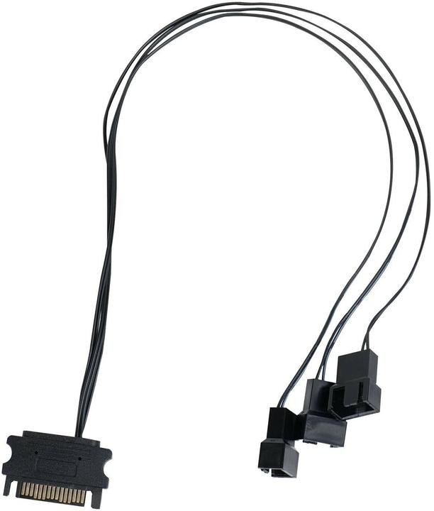 Actual product image Lian-Li UNI FAN SL Wireless ARGB PWM fan, 3-pack incl. controller - 120 mm, white (120 mm, 3 x)