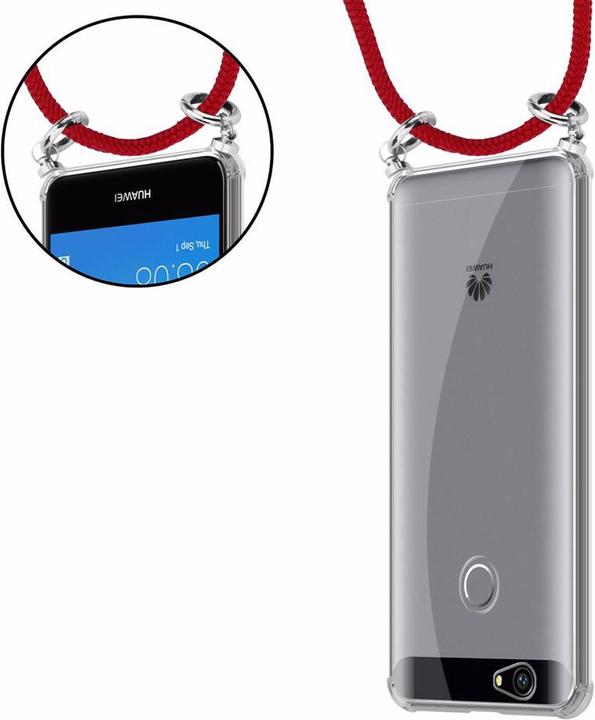 Produktbild Cadorabo TPU Handy Kette SILBER Cover