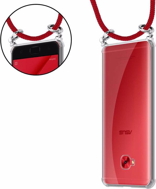 Produktbild Cadorabo TPU Handy Kette SILBER Cover
