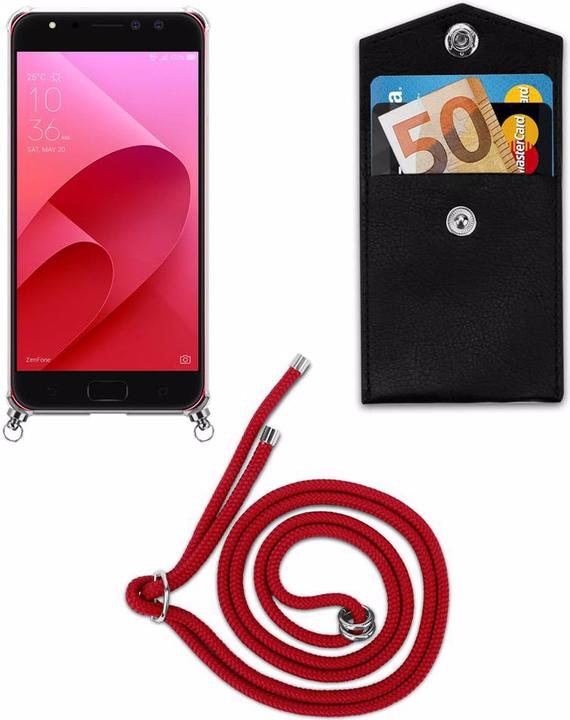 Produktbild Cadorabo TPU Handy Kette SILBER Cover