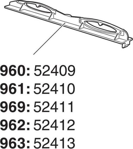 Produktbild Thule Smart Slide Wing Bar 962