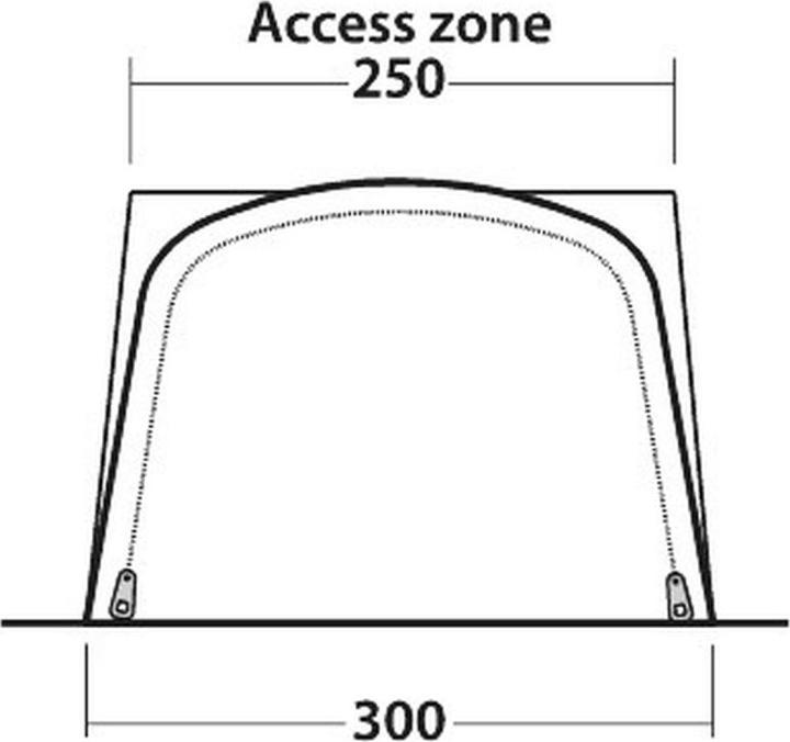 Actual product image Outwell Waystone 240 (Tunnel tent, 17.10 kg)