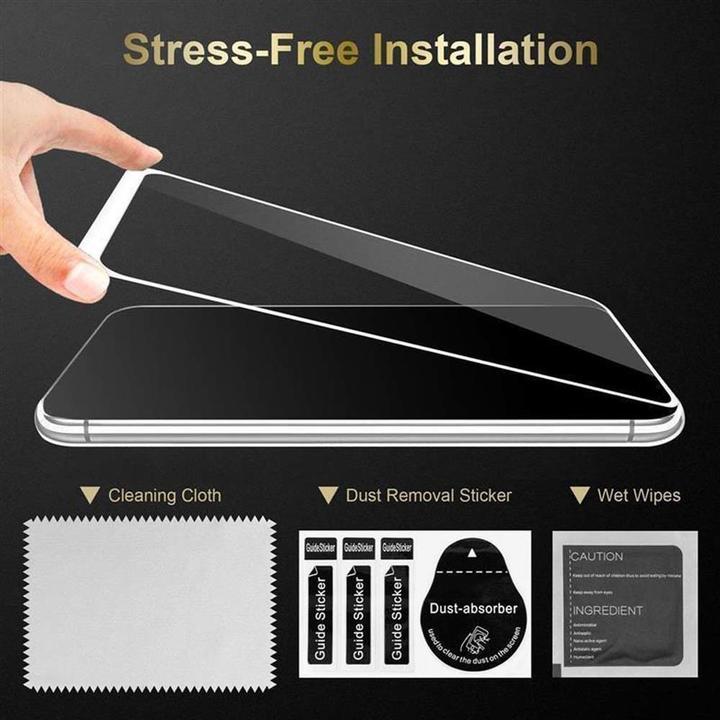 Actual product image Cadorabo Full screen display protection glass (1 Piece, Vivo V11i)