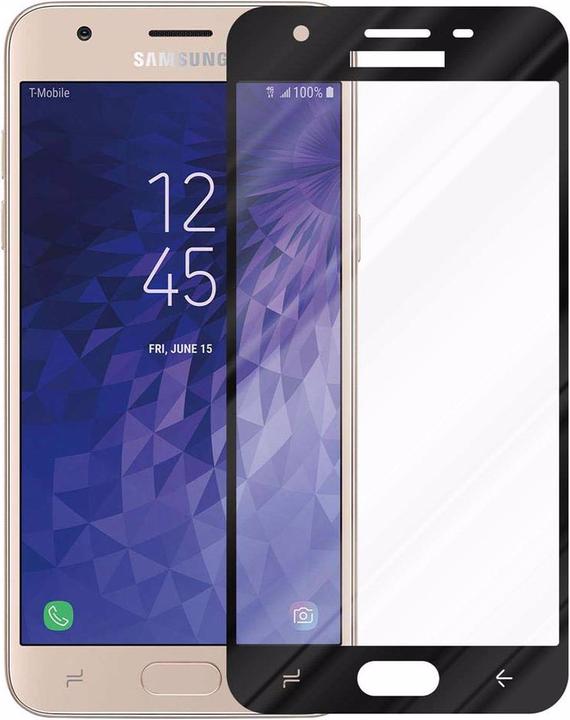 Produktbild Cadorabo Vollbild Displayschutzglas (1 Stück, Samsung Galaxy J3 (2018))