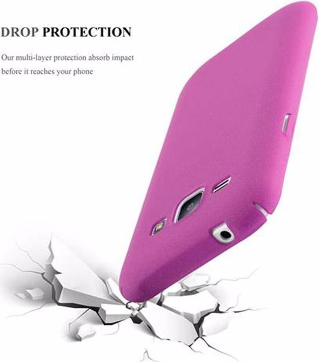 Produktbild Cadorabo Hard Cover Frosty Cover (Samsung Galaxy J1)