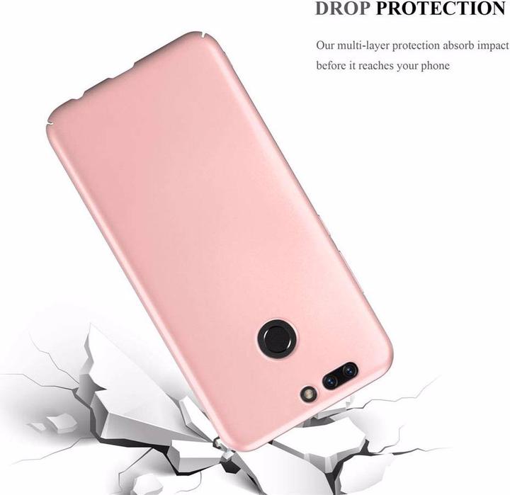 Actual product image Cadorabo Hard Cover Matt Metal Cover (Honor 8 Pro)
