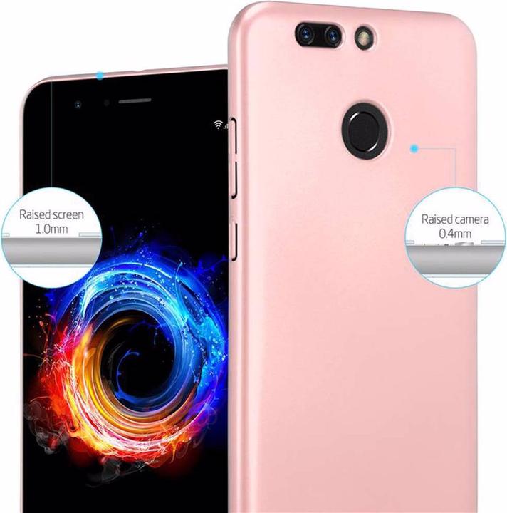 Actual product image Cadorabo Hard Cover Matt Metal Cover (Honor 8 Pro)
