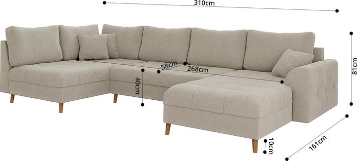 Actual product image Ropez Ariella (Sofa landscape)