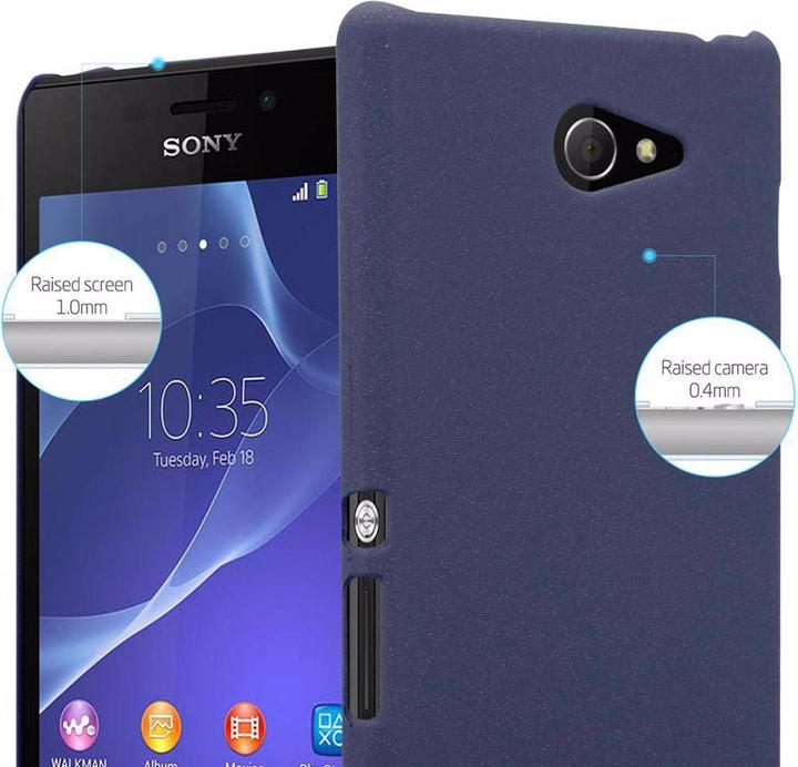 Image du produit Cadorabo Couverture rigide Frosty Cover (Sony Xperia M2 Aqua, Sony Xperia M2)