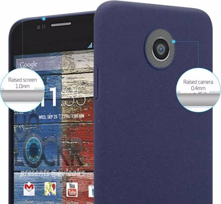Image du produit Cadorabo Couverture rigide Frosty Cover (Motorola Moto G2 (2nd Gen))