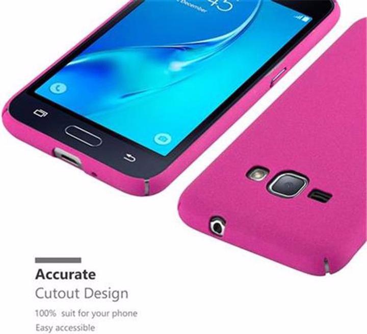Image du produit Cadorabo Couverture rigide Frosty Cover (Samsung Galaxy J1 (2016))
