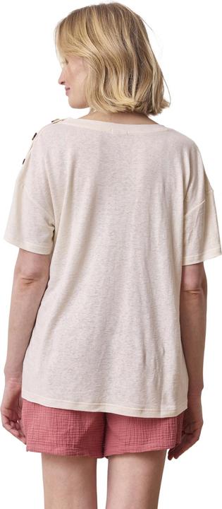 Actual product image Vertbaudet Maternity shirt with V-neck, linen/viscose (42)