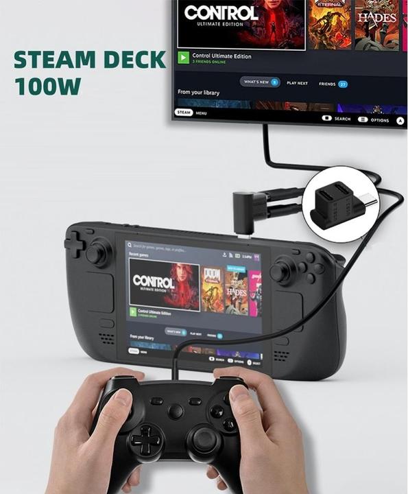 Image du produit PowerGuard 2 in 1 USB C auf Dual USB C (USB 3.1, USB 2.0)