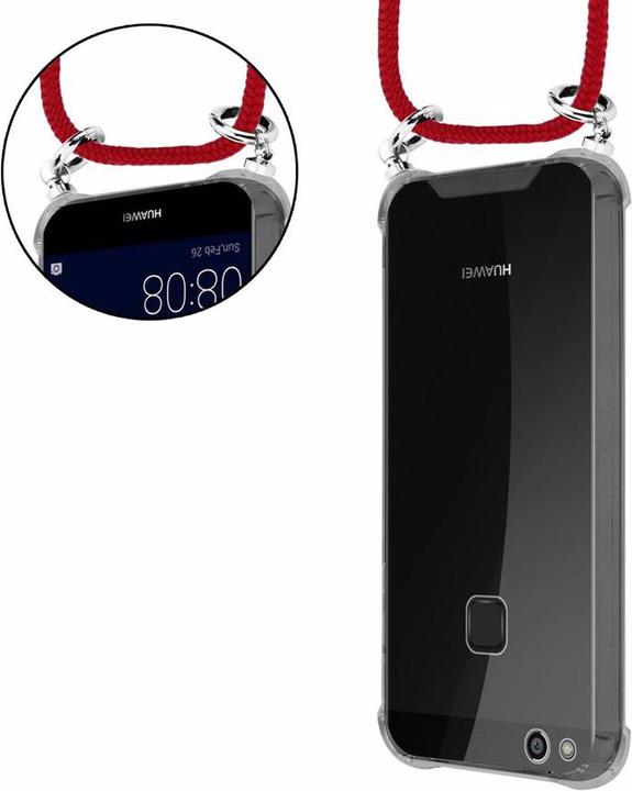 Produktbild Cadorabo TPU Handy Kette SILBER Cover