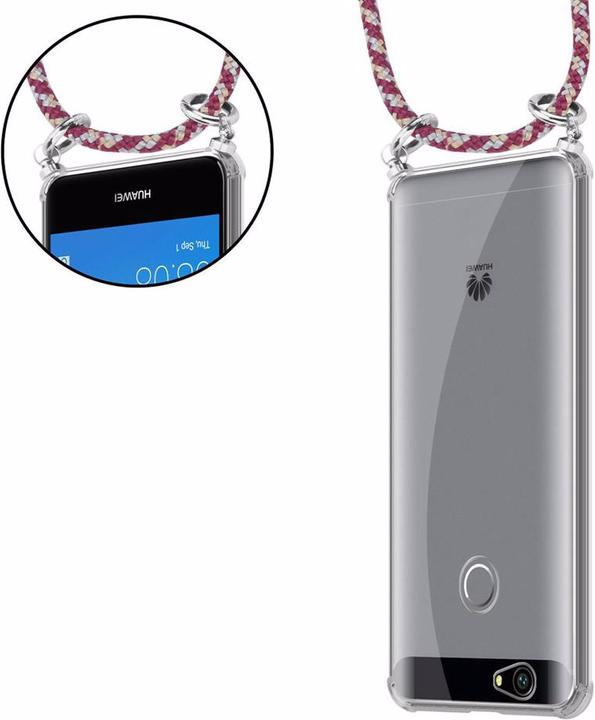 Produktbild Cadorabo TPU Handy Kette SILBER Cover