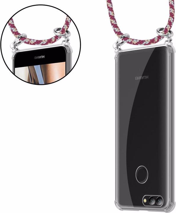 Produktbild Cadorabo TPU Handy Kette SILBER Cover
