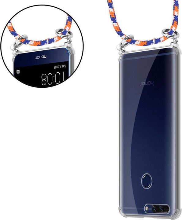 Produktbild Cadorabo TPU Handy Kette SILBER Cover