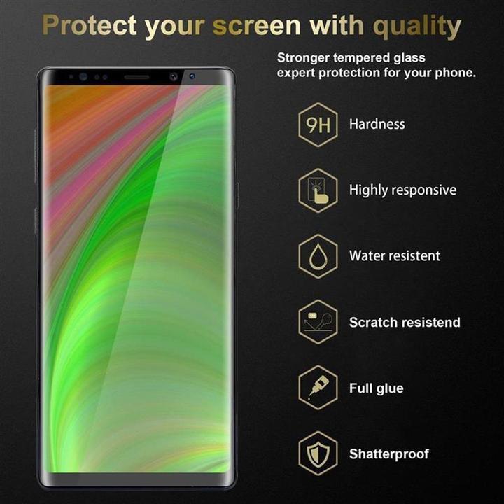 Produktbild Cadorabo Vollbild Displayschutzglas (3 Stück, Samsung Galaxy Note 9)