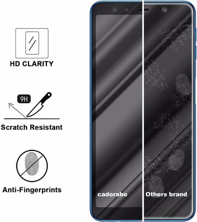 Image du produit Cadorabo Verre de protection d'écran plein écran (1 pièce(s), Samsung Galaxy A7 (2018))