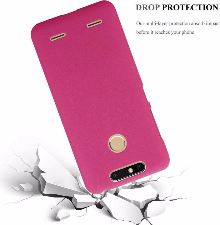 Image du produit Cadorabo Couverture rigide Frosty Cover (ZTE Blade V8 Mini)