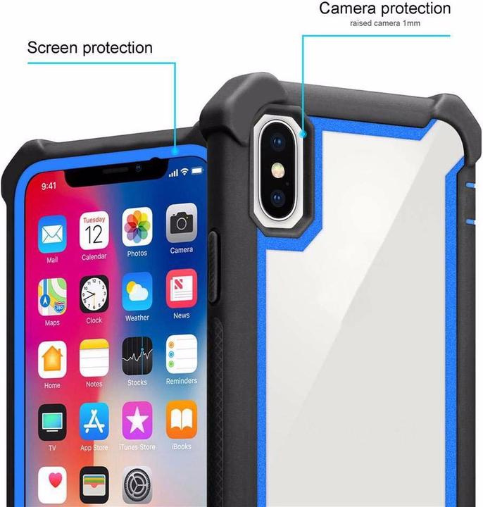 Produktbild Cadorabo Hybrid 2-in-1 Acrylic Cover (Apple iPhone X)