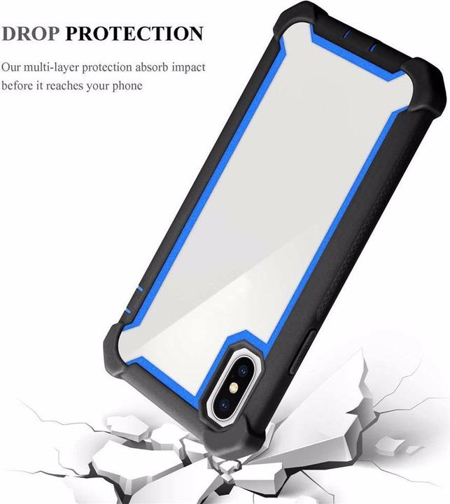 Produktbild Cadorabo Hybrid 2-in-1 Acrylic Cover (Apple iPhone X)
