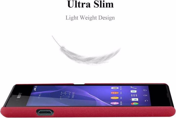 Actual product image Cadorabo Hard Cover Frosty Cover (Sony Xperia E3)