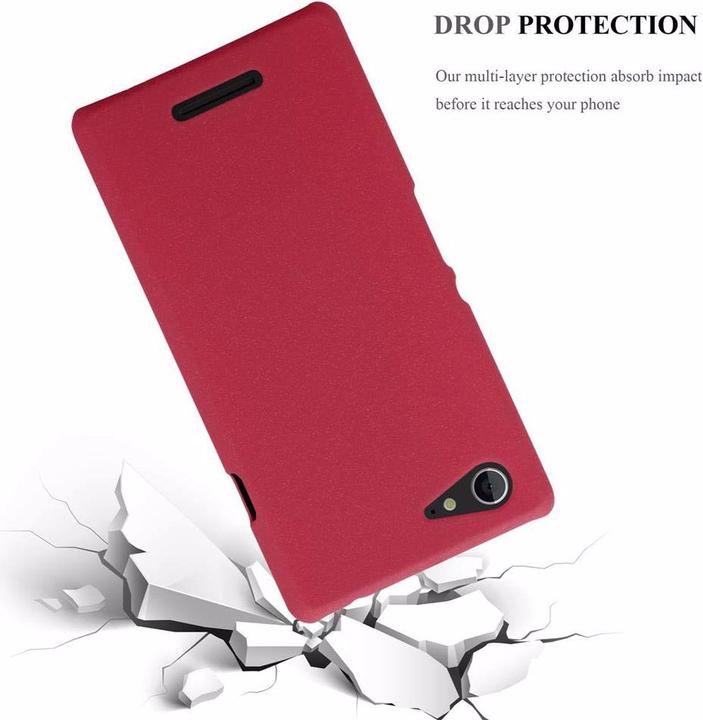 Actual product image Cadorabo Hard Cover Frosty Cover (Sony Xperia E3)